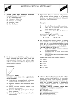 bilimel araştırma y&ouml;ntemleri