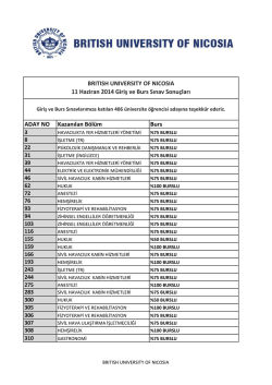 Hemen İndir - British University of Nicosia