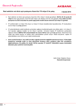 Ekonomik Araştırmalar