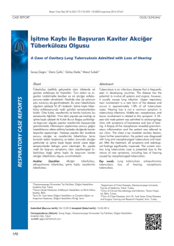 akut solunum yetersizliği ve hemşirelik bakımı