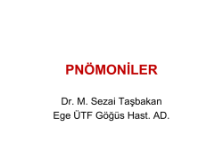 PNÖMONİLER