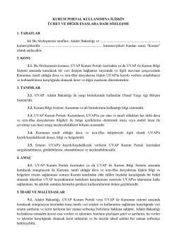 Protokol &Ouml;rneği - UYAP Avukat Portalı