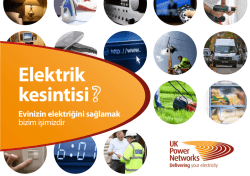 Evinizin elektriğini sağlamak bizim işimizdir [pdf]