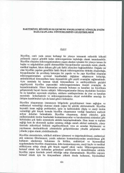 Abdullah Sert Do&ccedil;.Dr. Nevin G&uuml;l-karag&uuml;ler Development of Enzyme