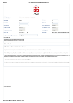 8/28/2014 https://yoksis.yok.gov.tr/ilansayfa/?sessionid=22910 https