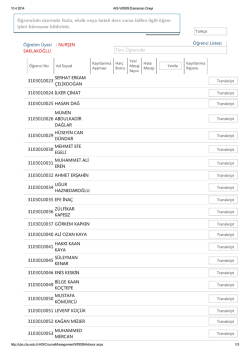 AIS-W0009 Danışman Onayı