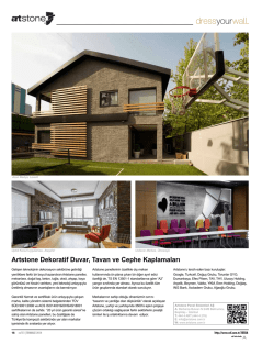 Artstone Dekoratif Duvar, Tavan ve Cephe Kaplamaları