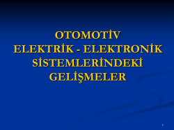 otomotiv elektroniği