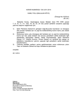 22.01.2014 - KKTC Başbakanlığı