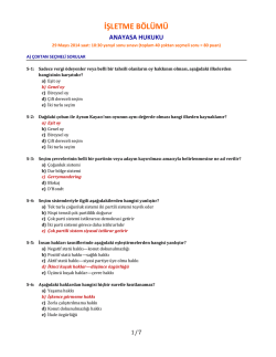 İŞLETME B&Ouml;L&Uuml;M&Uuml;