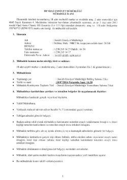 Ekonomik &ouml;mr&uuml;n&uuml; tamamlamış 18 adet muhtelif marka ve modelde