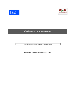 BDS 530 - Kamu Gözetimi Kurumu