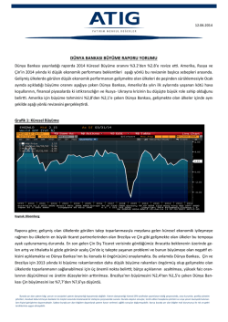 d&uuml;nya bankası b&uuml;y&uuml;me raporu yorumu