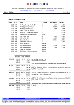 Piyasa Yorumu - Turkborsa.net