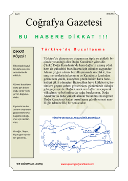 Coğrafya Gazetesi - Kpss Coğrafya Rehberi