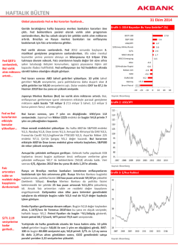 haftalık b&uuml;lten