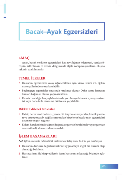 100. Bacak - Ayak Egzersizleri