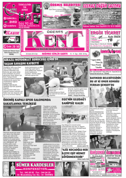 30-12-2014 Tarihli Kent Gazetesi