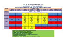 2014 sezonu körfez sanayi mahallesi yüzme havuzu programı