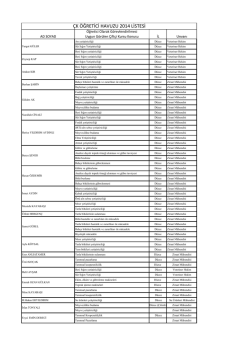 çk öğretici havuzu son