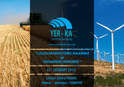 15 - 18 MART 2015 Limak Limra Hotels