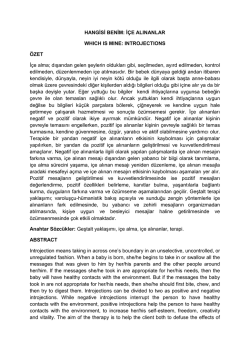 HANGİSİ BENİM: İ&Ccedil;E ALINANLAR WHICH IS MINE