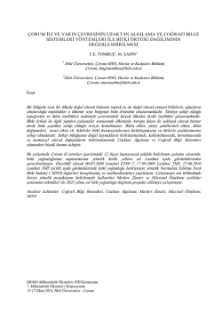 bildiri - Ulusal M&uuml;hendislik &Ouml;l&ccedil;meleri Sempozyumu - 2014