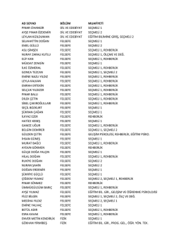 ad soyad b&ouml;l&uuml;m muafiyeti pınar cihangir dil ve edebiyat se&ccedil;meli 1