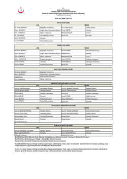 2014 yılı ekġp lġstesġ - Pendik Devlet Hastanesi