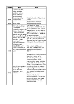 3 haziran 2014 - İzmir Barosu