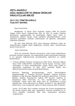 orta anadolu ağa&ccedil; mamulleri ve orman &uuml;r&uuml;nleri ihracat&ccedil;ıları
