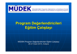&Ccedil;alıştay A&ccedil;ılışı