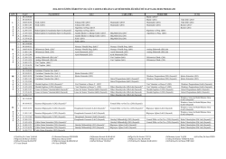 2014-2015 eğitim öğretim yılı güz yarıyılı bilgisayar mühendisliği