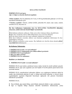 Prospekt&uuml;s/KT - Keymen İla&ccedil;