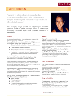 MİNE G&Ouml;RG&Uuml;N