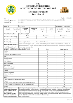 E - ticaret - Havacılıkta Yer Hizmetleri Y&ouml;netimi