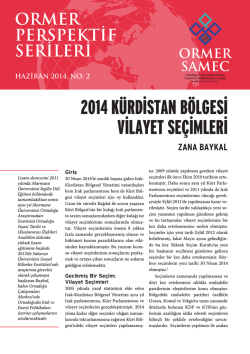 2014 K&uuml;rdistan B&ouml;lgesi Vilayet se&ccedil;imleri