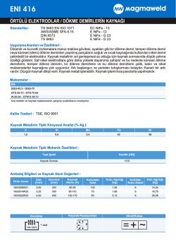ENI 416 - Oerlikon Kaynak