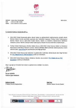 TFF - Bolu FFHGD