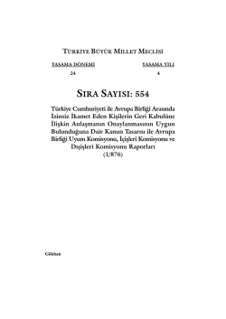 554 - T&uuml;rkiye B&uuml;y&uuml;k Millet Meclisi