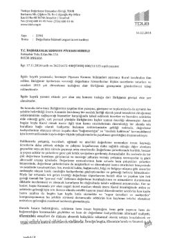 2015 Yılı Gayrimenkul Değerleme Asgari &Uuml;cret