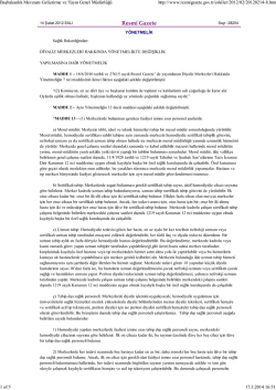 Başbakanlık Mevzuatı Geliştirme ve Yayın Genel M&uuml;d&uuml;rl&uuml;ğ&uuml;