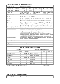0423412_Karayolu-Form 1-2_2013-2014-Bahar