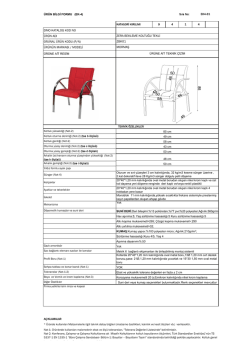 Teknik &Ouml;zellikler