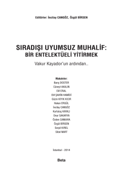 sıradışı uyumsuz muhalif