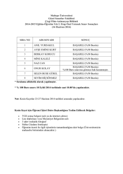 Maltepe &Uuml;niversitesi G&uuml;zel Sanatlar Fak&uuml;ltesi &Ccedil;izgi Film