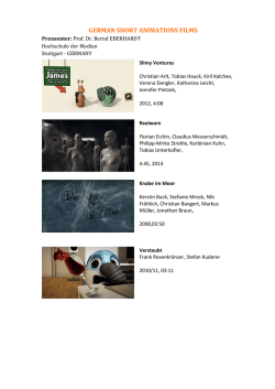 german short animations films