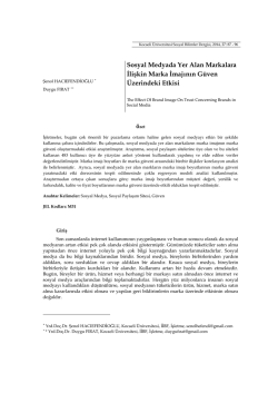 SAĞLIK İŞLETMELERİNDE ETKİNLİK ANALİZİ: KOCAELİ