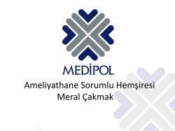 &Ouml;zel Hastaneler - Meral &Ccedil;akmak - Ameliyathane Hemşireliği