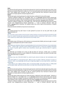 SORU - Anasayfa / Dagi Yatırım Holding A.Ş